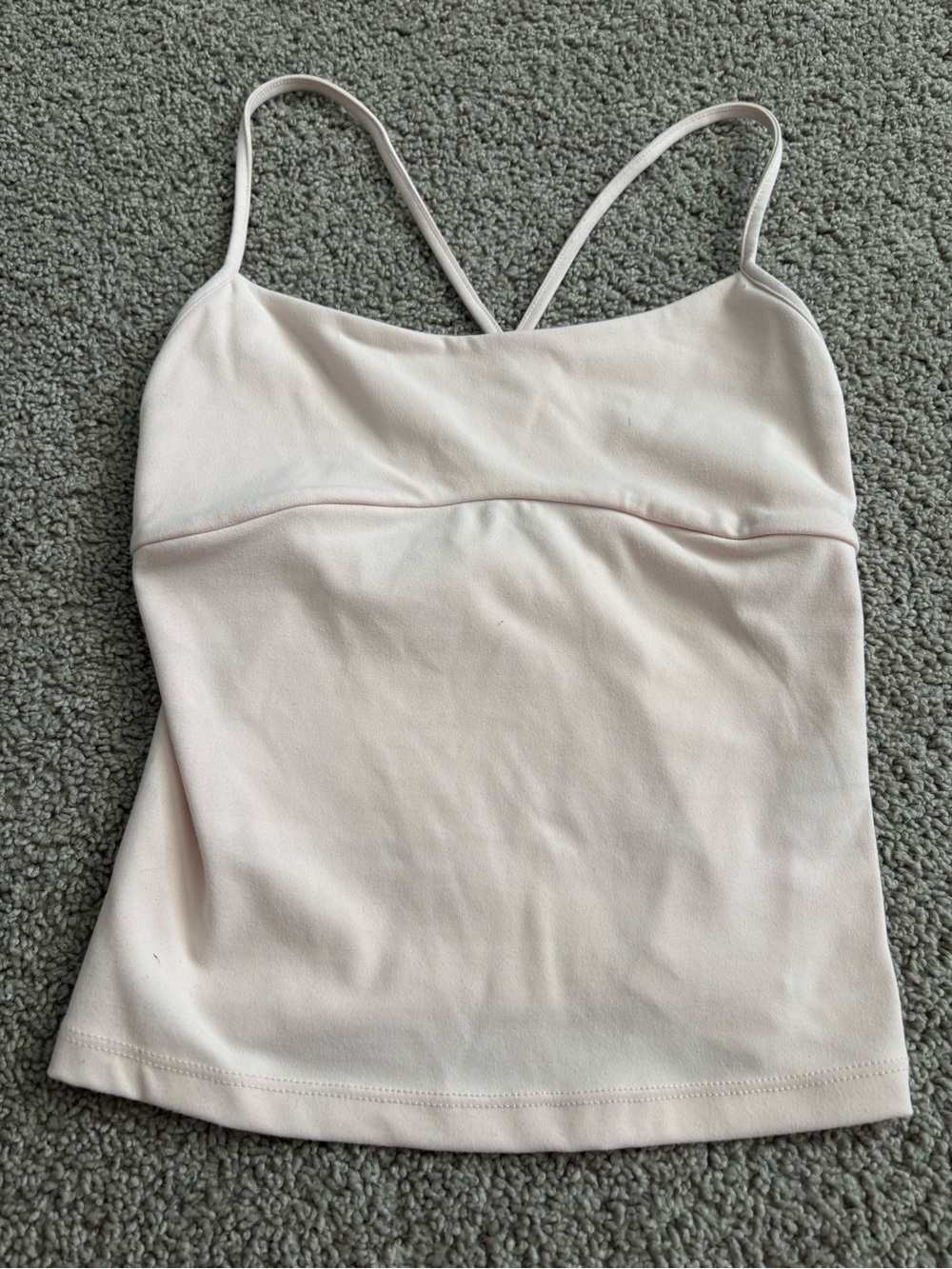 Garage cross-back tank top